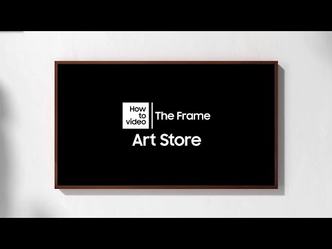 How to use Art Store with The Frame | Samsung