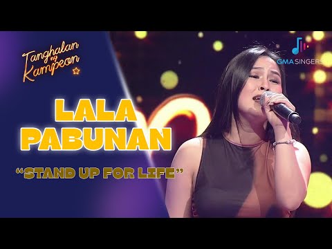 Lala Pabunan wows audience with 'Stand Up for Life' | TiktoClock