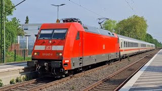 Zugverkehr in Bad Sassendorf mit BR 101, 159, 185, 186, 187, 189, 192, 193, 248, 411, 428, 462