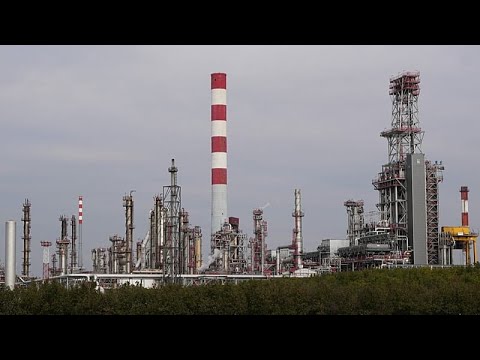 YouTube video thumbnail: US Denies Operating License to Serbia's Russian-Owned oil Refinery