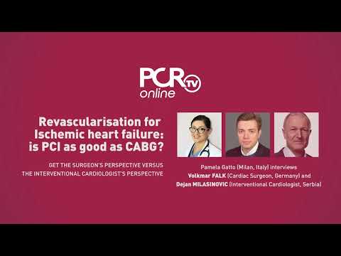 Revascularisation for Ischemic heart failure: is PCI as good as CABG? The REVIVED trial