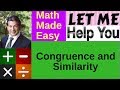 Congruence and Similarity Concepts