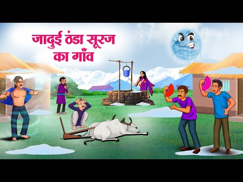 जादुई ठंडा सूरज का गाँव | JADUI THANDA SURAJ KA GAON |Moral Stories |Cartoon Kahaniya |Hindi Stories