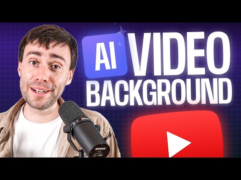 How to Make AI Video Backgrounds for YouTube | Quick & Easy ✨