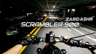 [배기음ASMR] 소리와 디자인, 나에겐 1티어 클래식 바이크｜Triumph Scrambler 900 + Zard sixdays