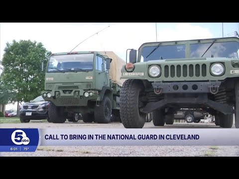 YouTube video thumbnail: Ohio Congressman Calls for National Guard in Cleveland