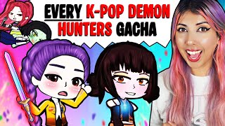 Reacting to EVERY KPOP DEMON HUNTERS Gacha Club Mini Short Movies