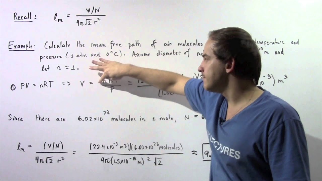 Mean Free Path Example