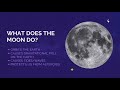 Earth, Moon, and Sun Relationships