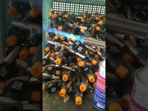 Check the flame to See how the firepower of welding torch performs