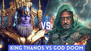 King Thanos Vs God Emperor Doom | King Thanos Coming To MCU! | Can Thanos Defeat Doctor Doom?