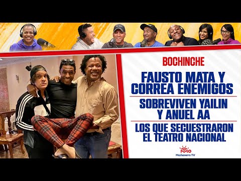 FAUSTO MATA Y CORREA ENEMIGOS - Yailin y Anuel Sobreviven - El Teatro Nacional