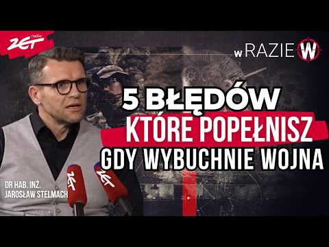 CO ZROBISZ, GDY WYBUCHNIE WOJNA? Ekspert: Jak PRZETRWAĆ pierwsze 72H WOJNY | W razie W