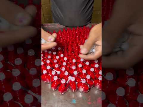 Lady’s nail paint process #making #factory #sarkarifoodie
