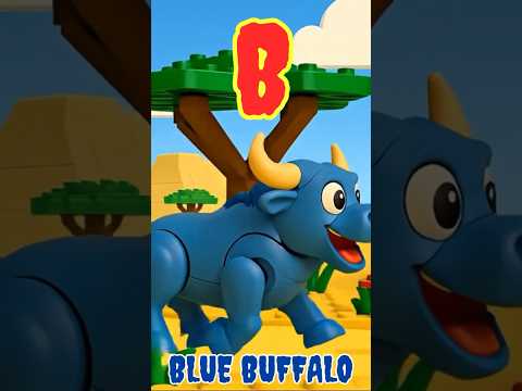 ABC Colorful Safari Animal Song (ABCD) #abcsong #colorsong #animalsongs #nurseryrhymes