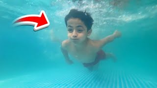 تحدي الغوص تحت الماء 🏊‍♀️ 