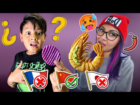 RETO!! ADIVINA DE QUE PAIS SON ESTOS DULCES!! | Family Juega