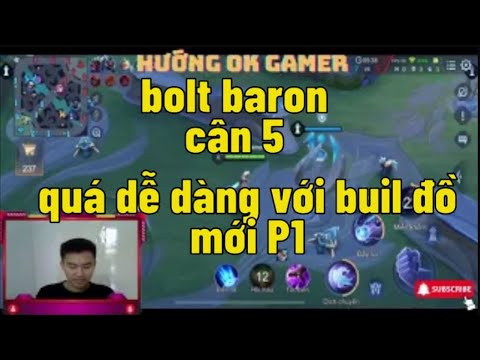 bolt baron cân 5 quá dễ dàng với buil đồ mới P1 | HƯỚNG OK GAMER