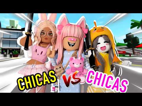 🤣Competencia de chicas vs chicas en Brookhaven😆/Roblox