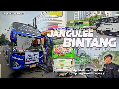 [ TRIP PERDANA UNIT TERBARU ABAH DENI ! ] LANGSUNG MOMEN MAHAL KETEMU MAUDI ! Trip Jangulee Bintang