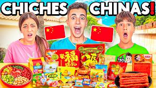 PROBANDO CHUCHES DE CHINA!🍬*acaba muy mal*