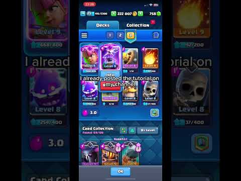 Go check the tutorial it’s a broken bug !! #clashroyale #subscribe #supercell #shorts #trend #bug