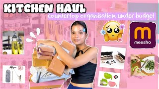 Meesho cheapest😱kitchen haul mummy ko khush karne ka aacha tarika hai dosto🤪 #meeshohaul #viralvideo