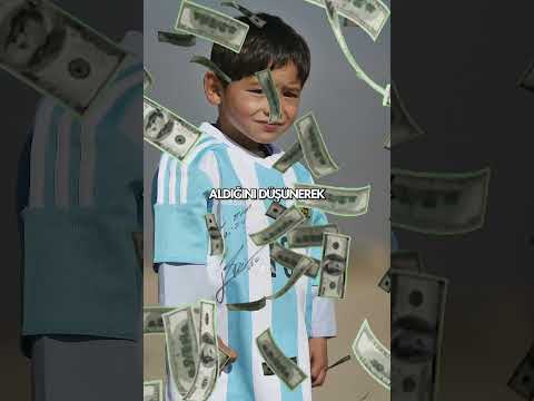 Messi Hayranı Murtaza'nın Poşetten Forma Hikayesi