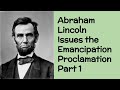 Emancipation Proclamation Key Concepts