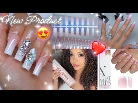 new product from BTARTBOX XCOATTIPS Ombre Nails | Review & Tutorial | Beginner Friendly DIY Manicure