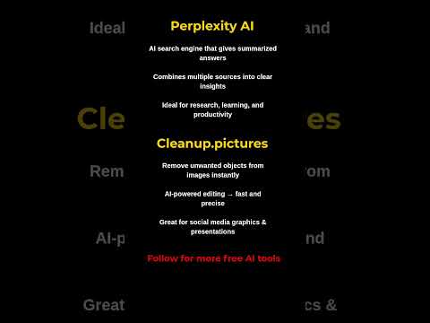 2 Free AI Tools You Must Try in 2025 |#freeonlinetools #aifreetools #aitools #technology