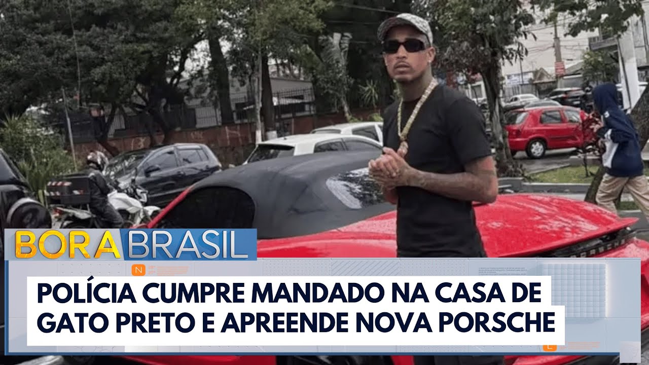 Polícia apreende novo carro de luxo do influencer Gato Preto