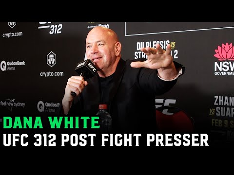 Dana White reacts to DDP beating Strickland; Goes off on “biggest p****” Australian media