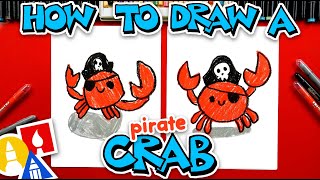 How To Draw A Pirate Crab