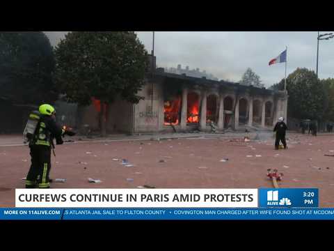 Curfews imposed in France after worst rioting in years