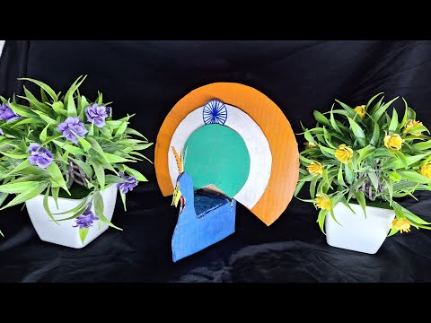 National Bird Peacock 🦚 Craft || Advance Independence Day