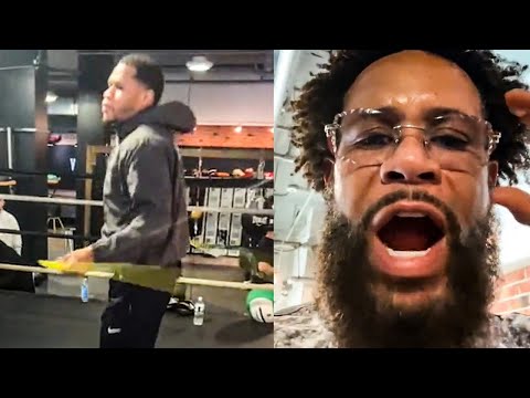 Devin haney final ryan garcia ass whoopin training 6 days before fight; sends disrespect warning