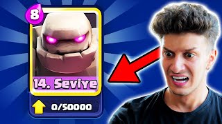 14 SEVİYE GOLEM YAPTIM 🗿 Clash Royale