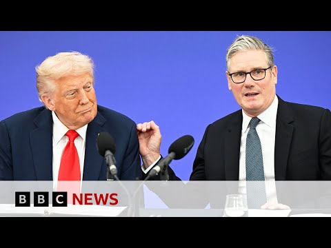 LIVE: State visit continues as President Trump praises 'unbreakable bond' with UK | BBC News