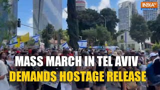 Tel Aviv Protest: Citizens Demand Immediate Hostage Release Agreement