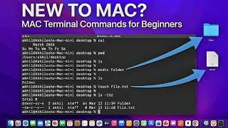 MAC Terminal Commands For Beginner’s | NEW TO MAC? Watch This!
