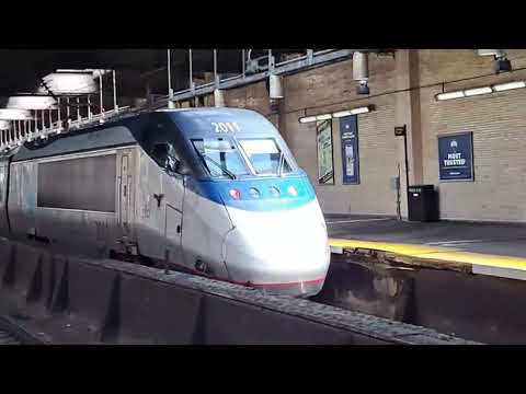 NJT/Amtrak: Action at Newark Penn Station