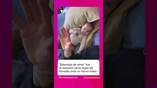 "ME DESMAYO DE AMOR": EL TIERNO VIDEO FAMILIAR DE PAREDES QUE CONMOVIÓ A SU ESPOSA
