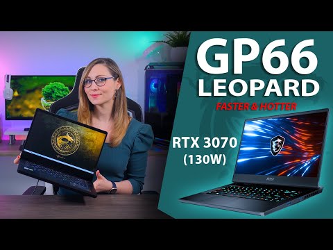 (ENGLISH) The Fastest RTX 3070 Laptop Yet - MSI GP66 Leopard Review