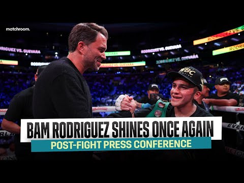 Jessie ‘Bam’ Rodriguez & Eddie Hearn React To KO Win Vs Pedro Guevara