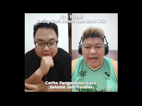 BEAR BROS EPS 2: Cerita Pengalaman LUCU Selama Jadi FOODIES! LIVE with @BeruangRakusVlog