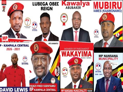 Abegwanyiza obwa MP e'Nyendo Mukungwe, Nansana ne Makindye West List efulumye