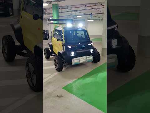 Opel Rock e-Xtreme - Off-road Electric Microcar #electriccars #automobile #shirts