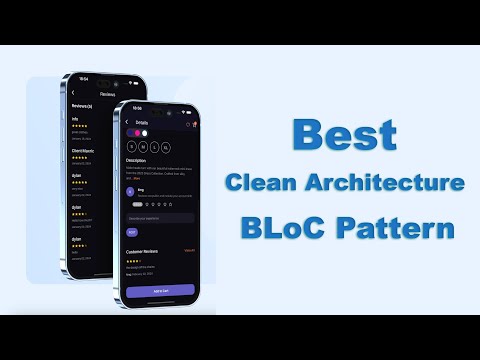 Flutter Clean Architecture E-commerce App | Nodejs | BLoC Pattern | Interface Adaptor Part 3