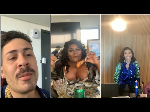 Jojo Todynho almoça na casa de Carlinhos Maia